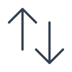 Line style export icon