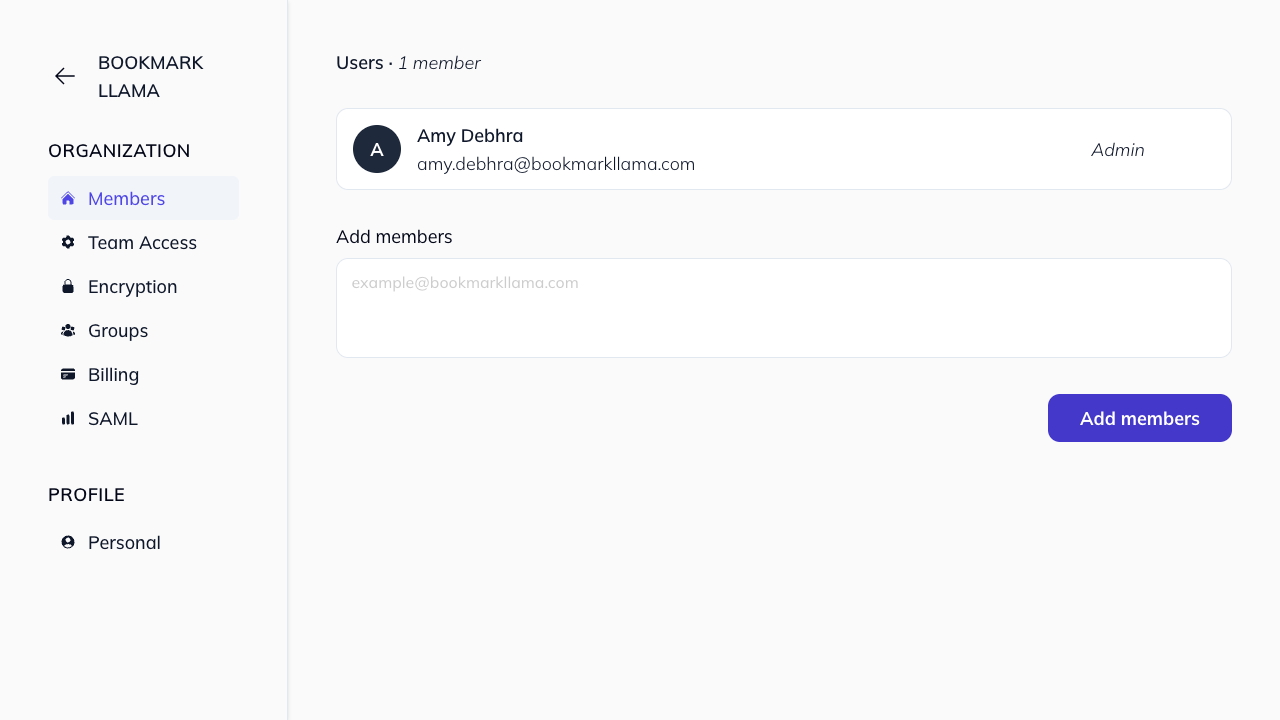 Organization overview